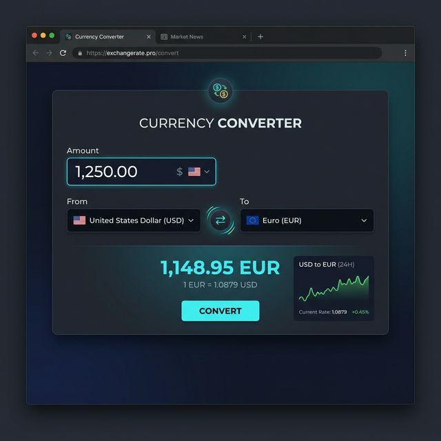 Currency Converter Online Tool
